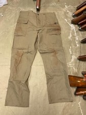 WWII US ARMY DARK SHADE HBT COMBAT FIELD TROUSERS- LARGE 36 WAIST