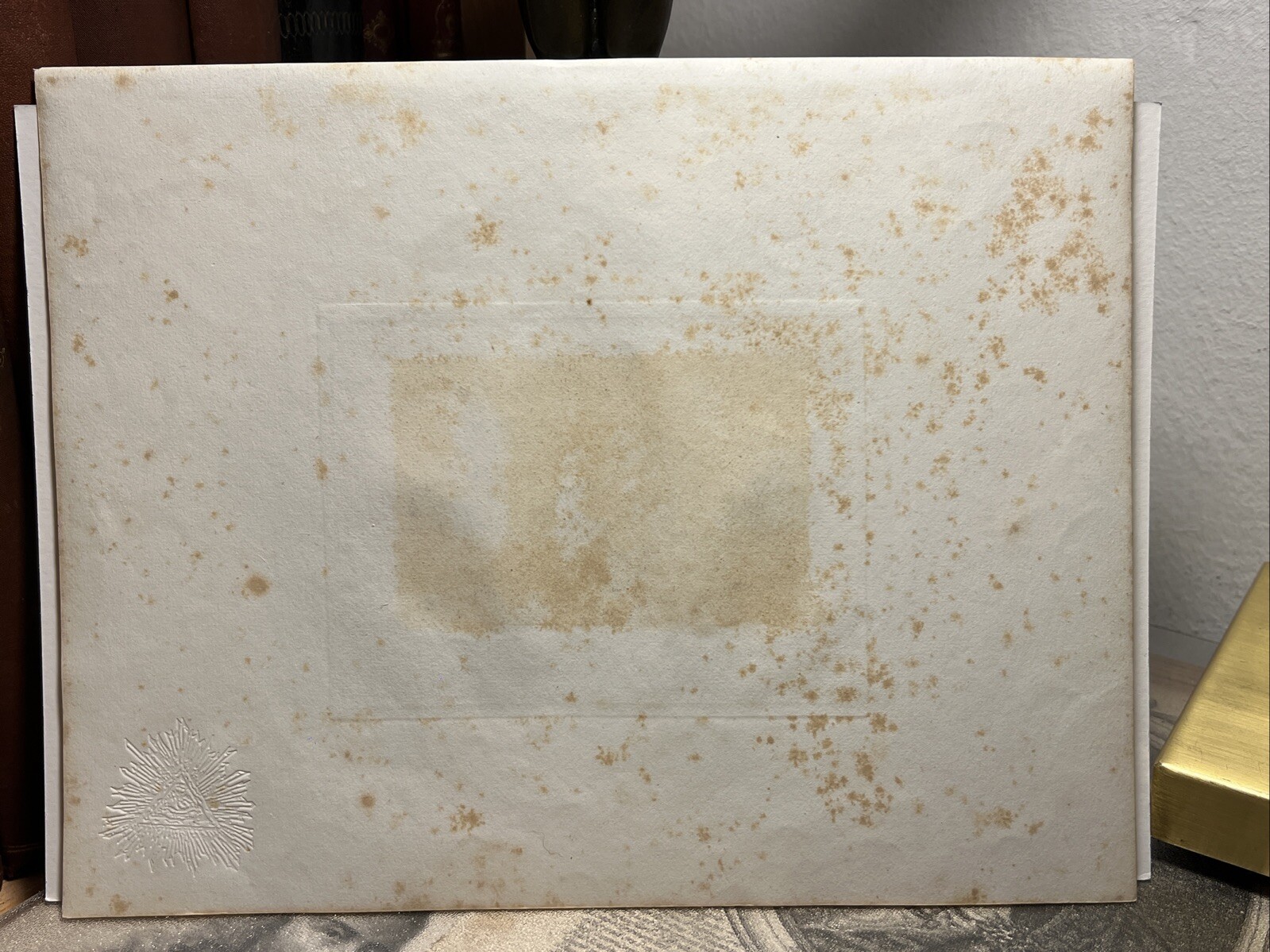 Italia Italy Italie Antique Steel Engraving Picture 1858 Mediterranean Panora...