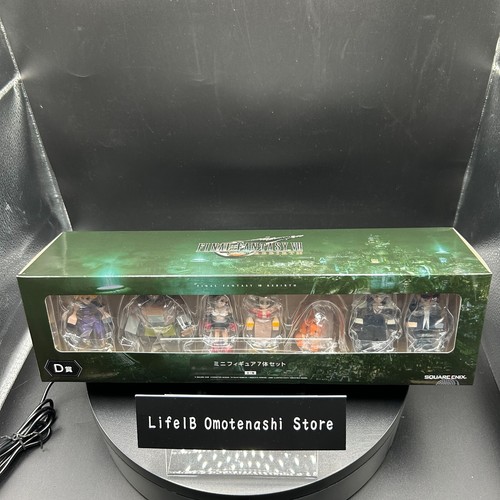 Final Fantasy VII Polygon Figure Set of 7 Square Enix Kuji Remake New - Picture 8 of 20