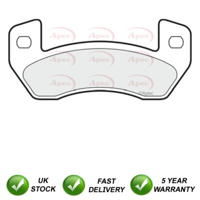 Brake Pads Set Rear SJR Fits Aixam Crossline 2012-2012 0.4 D 0.5 182043