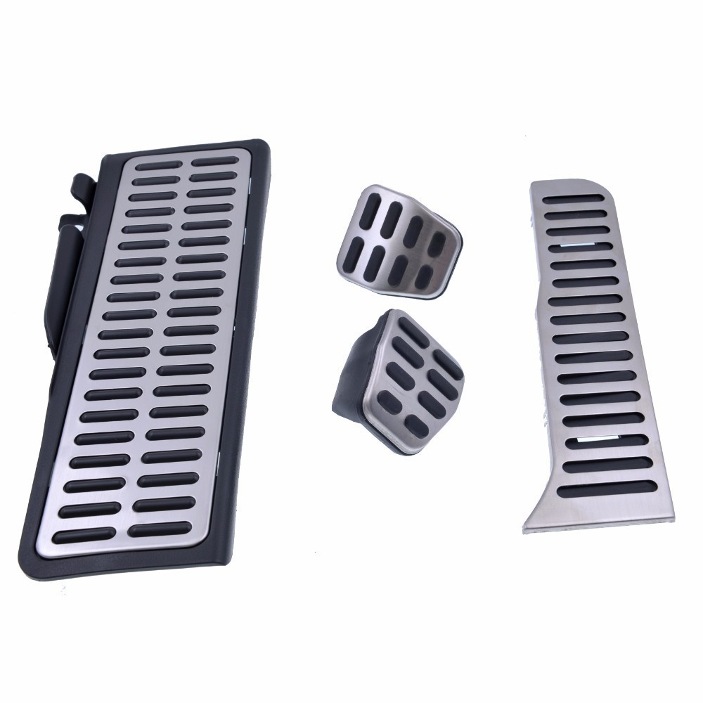 Pedalier aluminium GTI pour VW Golf 5 et 6 style sport premium