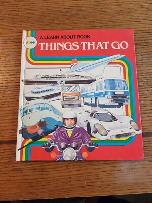 A learn about book Things That Go  HC Book