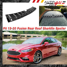 Fits 2013-20 Ford Fusion Shark Fin Rear Roof Vortex Generator Trunk Spoiler Wing