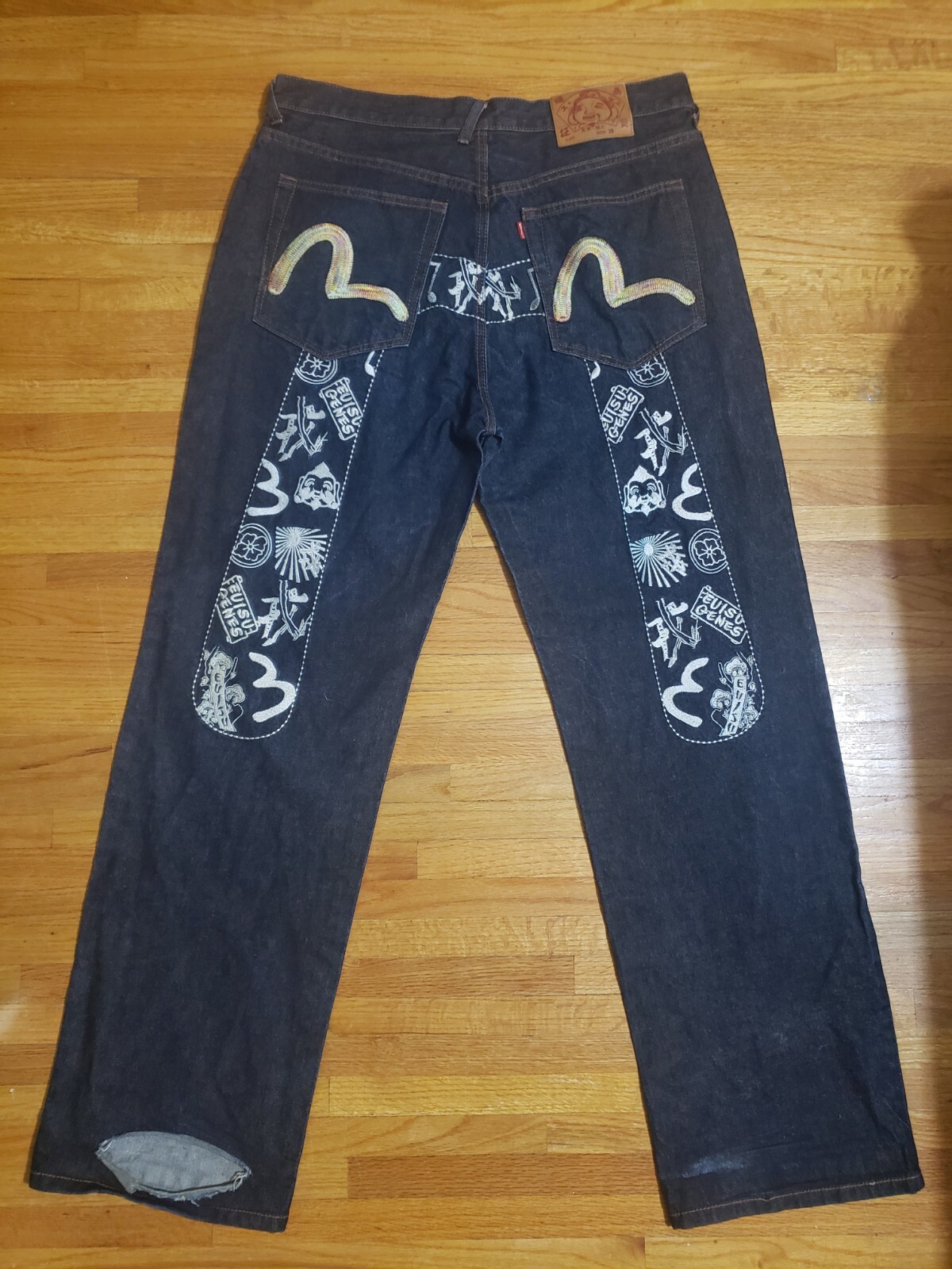 Купить Evisu Genes Vintage Men's Jeans 