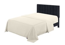 Luxury 100% Egyptian Cotton 200 Thread Count Flat Sheet Single Double King 