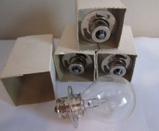 Lot of 4 12V 3.8A Focus Japan Fux Microfilm Microfiche Reader Lamp Bulbs 12V3.8A