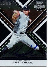 Matt Krook Oregon Ducks 2016 Panini Elite Signed Card