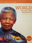 World History and Geography, Modern Times, Teacher Edition, c 2018 - Acceptable