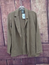 Matty M Women's Blazer, Brown, Size Small
