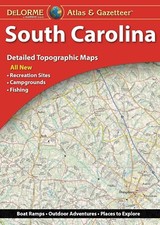 South Carolina State Atlas & Gazetteer, by DeLorme  - 2020 edition