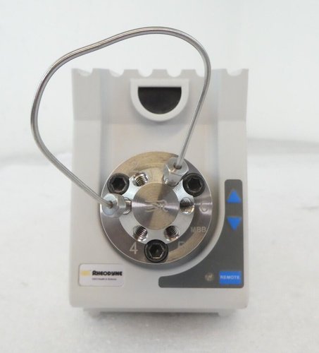 Rheodyne MXT715-000 6-Port UltraLife Switching Valve Reseller Lot of 2 Surplus - Afbeelding 2 van 8