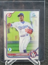 2022 BOWMAN 1ST EDITION EDDYS LEONARD LA DODGERS PROSPECT RC ROOKIE #BPPF-57