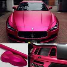 Entire Auto Wrap Metallic Matte Chrome Vinyl ...