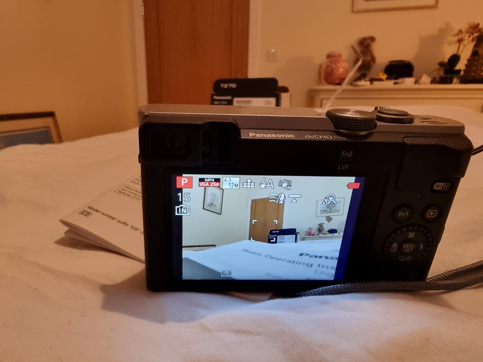 Panasonic LUMIX TZ70 Compact Camera Silver (excellent condition) eBay