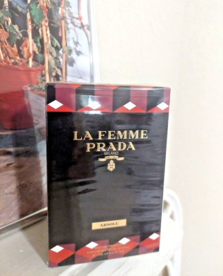 La Femme Prada Absolu by Prada Eau De Parfum Spray 3.4 oz 100 ml New Sealed Box