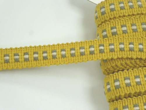 Upholstery Gimp Braid Trim in 8 Colours 19mm Wide - Mosaic Tile Style - Picture 5 of 10