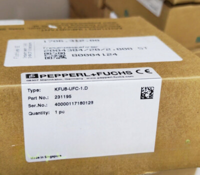 1PCS New In Box Pepperl+Fuchs KFU8-UFC-1.D signal isolator  Fast Shipping