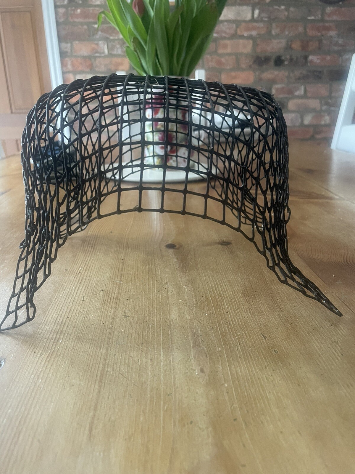 Chimney Cowl cage stop birds nesting. discreet fitting sits inside