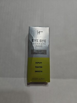 NEW * IT   Cosmetics Bye Bye Under Eye Bags Rapid Bag Reducer 0.5 FL Oz/15mL