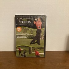 Roger Fredericks Reveals Secrets to a Fundamental Golf Swing DVD Lessons New