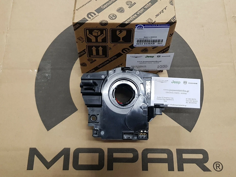 Mopar 68339336AB New Steering Wheel Clockspring Jeep Wrangler JK 2007 + - Image 3 of 3