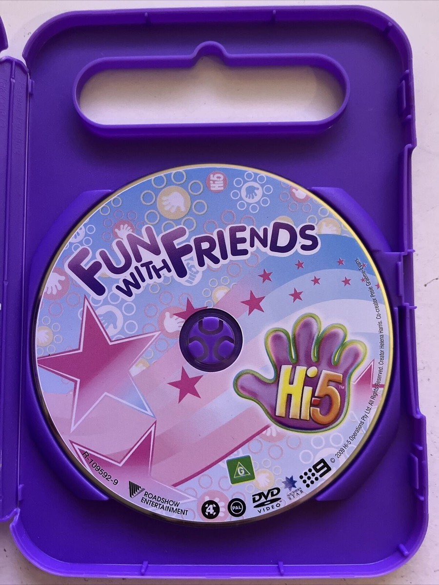 Hi-5 - Fun With Friends (DVD, 2008) Region 4 | eBay