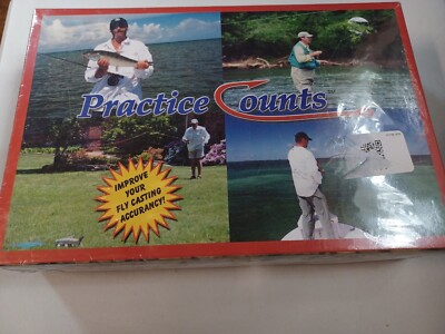 Practice Counts! Improve Your Fly Casting Accuracy, Instructions, Flies, Targets