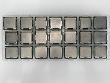 Lot of 21 Intel Xeon X3 and E5 Series Mixed Gen CPU Procesors