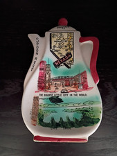 Vintage Souvenir Nevada Reno Lake Tahoe Spoon Rest Made in Japan