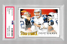 1995 SCORE FOOTBALL CARD #215 HOF TROY AIKMAN PSA 10 LOW POP NFL DALLAS COWBOYS