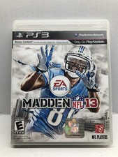 Madden NFL 13 Football (PS3, 2012) Complete Tested - Free Ship