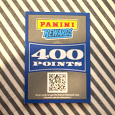 Panini Rewards 400 Points Code Card - Panini Rewards Points Card