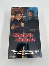 Rush Hour VHS Tape Factory Sealed Jackie Chan Chris Tucker