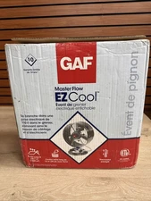 NEW OB  Master Flow 1600 CFM Black EZ Cool Plug-In Gable Mount Attic Fan