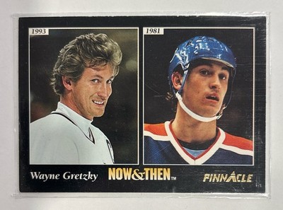 1993-94 Score Pinnacle NOW & THEN #237 Wayne Gretzky