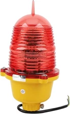 KIMISS Aviation Warning Beacon Light AC110V Super Bright Marine Boat Obstruction