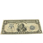 1899 Series $5 Silver Certificate Indian Chief Currency No Reserve #C923-5 — photo 1