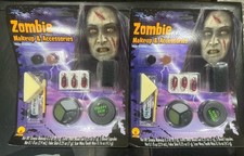 2 Packs of Zombie Makeup Accessories Water Washable Rubies Easy to Use