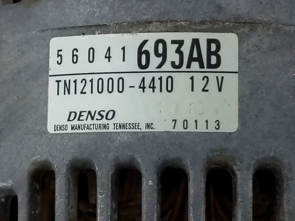 2001-2002 Dodge Dakota Alternator Generator Charging Assembly Engine Oem W5MU1 - Image 2 of 4