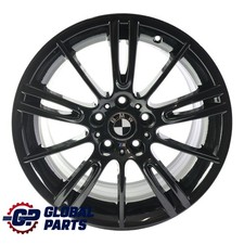 BMW E90 E91 E92 Rear Wheel Rim Alloy Black 18" 8,5J ET:37 M Spider Spoke 193