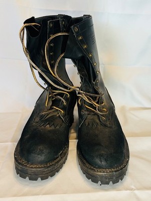 Nick's Handmade Contender Firefighter NFPA Certification Washington Boots 12E