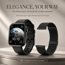 Smart Watch for Men Women IP68 Waterproof Fitness Tracker Bluetooth Call HD
