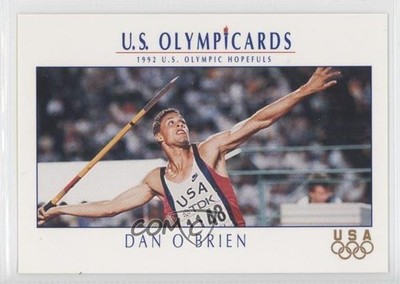1992 Impel US Olympicards Hopefuls Profiles Prototype Dan O'Brien 0u7