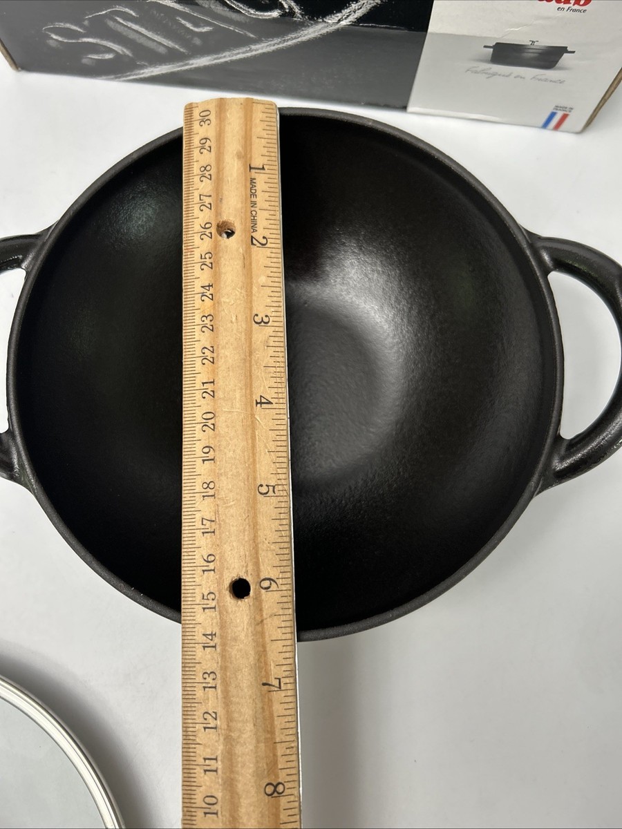 調理器具 STAUB BEBE WOK 16cm Staub Cast Iron 1/2qt Baby Wok 16cm-Graphite Gray | eBay