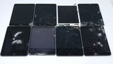 Lot of 8 Cracked Apple Mini iPads For Parts Bundle - A2126 Mini 5 / Mini 4