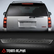 Fits 2007-2014 Tahoe/Yukon[Chrome/Smoke]Full LED Third 3rd Brake Light Tail Lamp