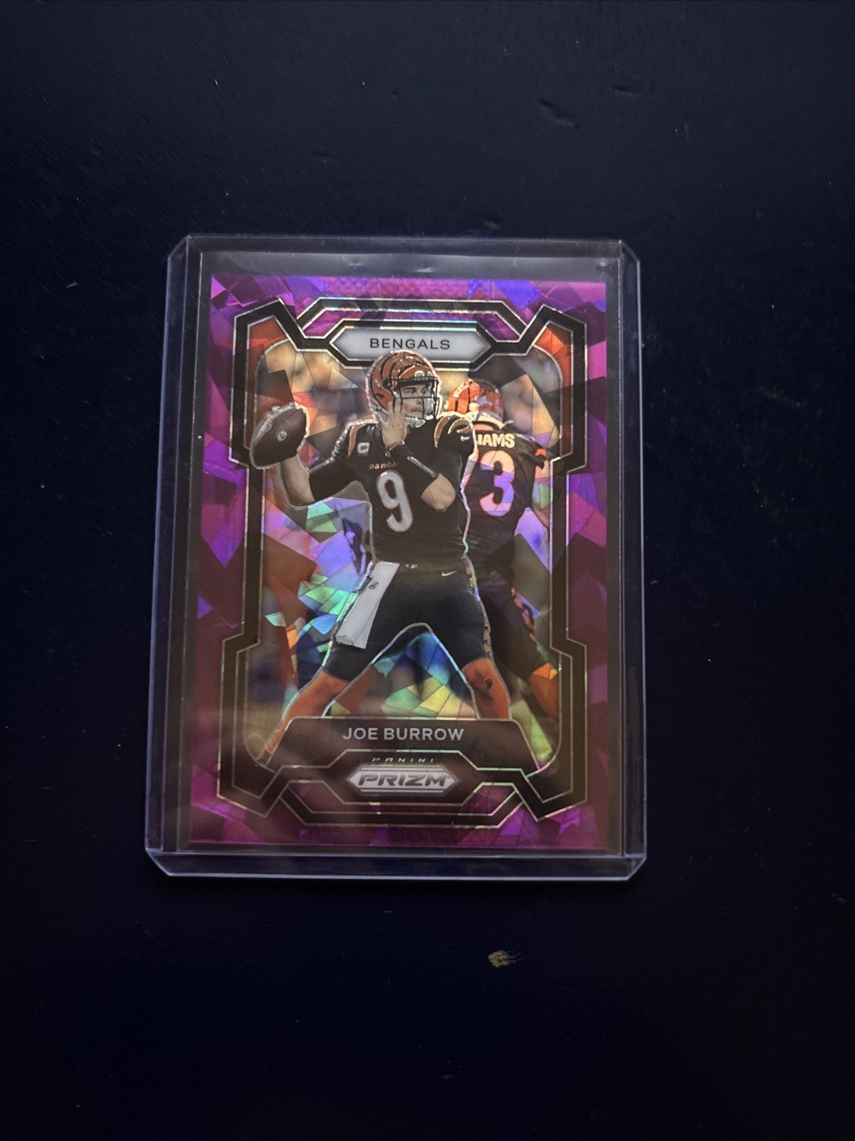 2023 Panini Prizm - Joe Burrow #57 Purple Ice Prizm /225