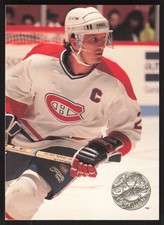 Guy Carbonneau, 1991-92 Pro Set Platinum, #63, Montreal Canadiens,