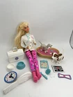Vintage 1996 Mattel Pet Doctor Barbie Veterinarian - Dog, Cat, Bed, Accessories