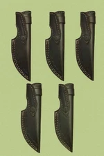 Lot Of 5 Sheaths Handmade Fixed Blade Knife Sheath Holster Case-BEST SELLER